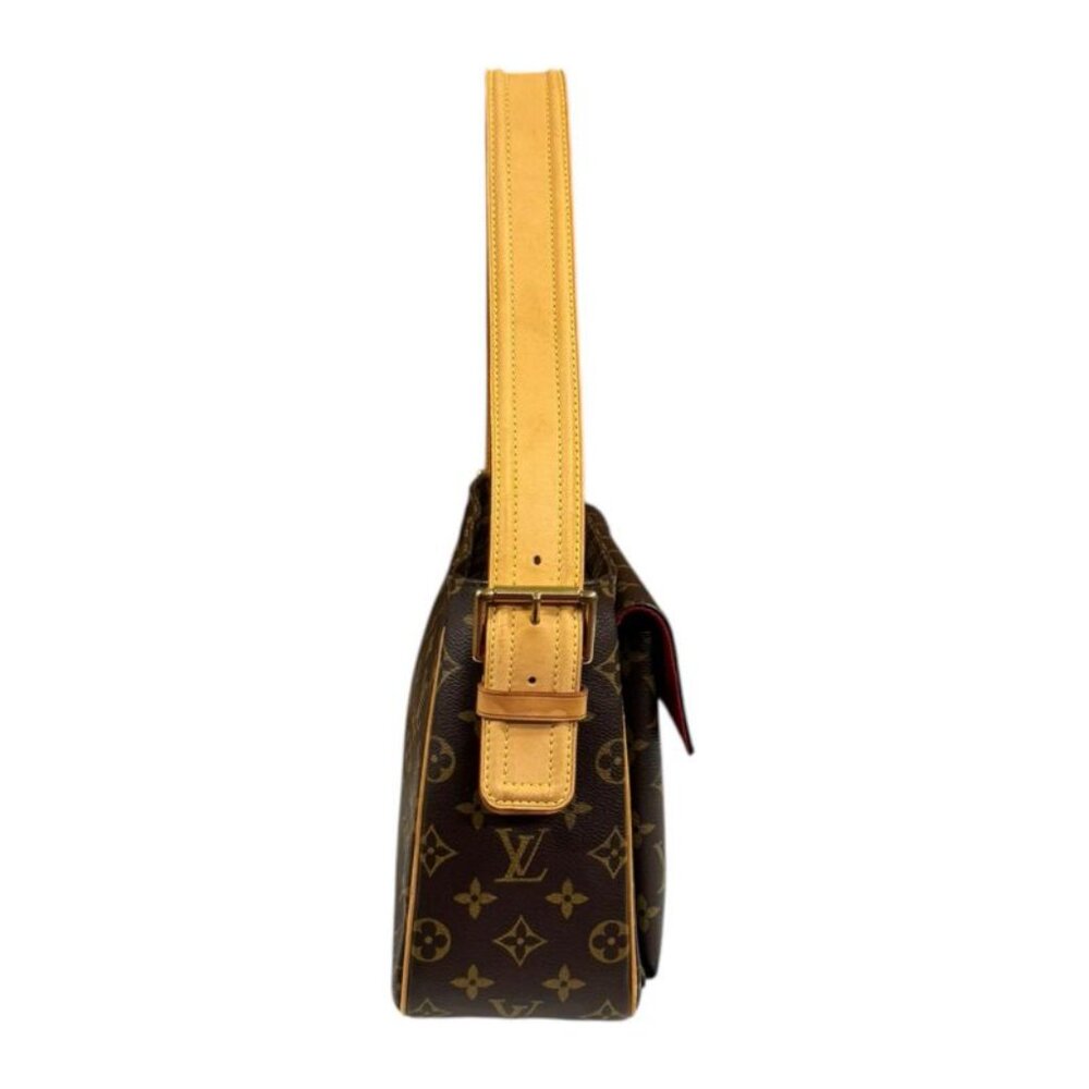 Louis Vuitton Viva-Cite Gm Monogram Shoulder Bag Canvas Brown Viva Cite View 4